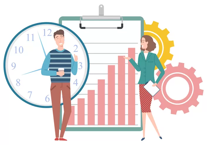 Répartition efficace du temps lors d'un entretien annuel professionnel